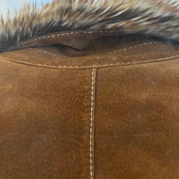 Marvin Richards Leather women’s winter coat M - Picture 5 of 6